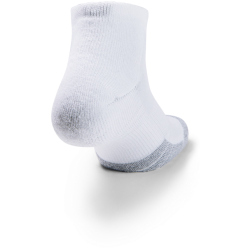 3er Pack UNDER ARMOUR Heatgear Sneakersocken 100 - white/white/steel L (42-47)