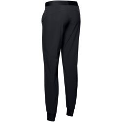 UNDER ARMOUR Woven Sporthose Damen 001 - black/metallic silver XS