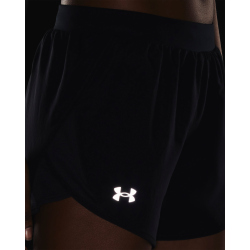 UNDER ARMOUR Fly By 2.0 Shorts Damen 001 - black/black/reflective XS
