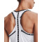 UNDER ARMOUR Knockout Tanktop Damen 100 - white/white/black M