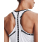UNDER ARMOUR Knockout Tanktop Damen 100 - white/white/black XXL