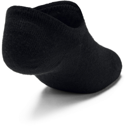 3er Pack UNDER ARMOUR Essential F&uuml;&szlig;linge mit Lasche 002 - black/black/pitch gray S (31.5-36.5)