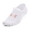 3er Pack UNDER ARMOUR Essential Füßlinge mit Lasche 102 - white/white/metallic gold S (34-38)