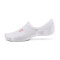 3er Pack UNDER ARMOUR Essential Füßlinge mit Lasche 102 - white/white/metallic gold S (34-38)