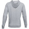 UNDER ARMOUR Rival Fleece Hoodie Herren 011 - mod gray light heather/onyx white XXL