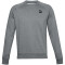 UNDER ARMOUR Rival Fleece Crew Sweatshirt Herren 012 - pitch gray light heather/onyx white L
