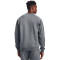 UNDER ARMOUR Rival Fleece Crew Sweatshirt Herren 012 - pitch gray light heather/onyx white XXL
