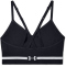 UNDER ARMOUR Seamless Low Long Sport-BH Damen 001 - black/halo gray S