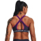 UNDER ARMOUR Armour Mid Crossback Sport-BH Damen 558 - tempered steel/tempered steel/white S