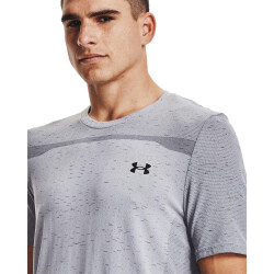 UNDER ARMOUR Seamless Sportshirt Herren 011 - mod gray/black L
