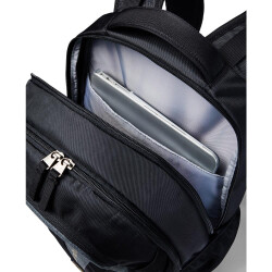 UNDER ARMOUR Hustle 5.0 Rucksack 004 - black/black medium heather/metallic gold luster