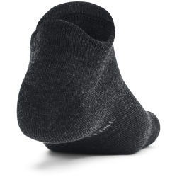 3er Pack UNDER ARMOUR Essential F&uuml;&szlig;linge 002 - black/black/pitch gray S (34-38)