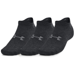 3er Pack UNDER ARMOUR Essential F&uuml;&szlig;linge 002 - black/black/pitch gray L (42-47)