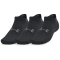 3er Pack UNDER ARMOUR Essential F&uuml;&szlig;linge 002 - black/black/pitch gray L (42-47)
