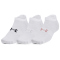 3er Pack UNDER ARMOUR Essential F&uuml;&szlig;linge 100 - white/white/retro pink L (42-47)