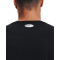 UNDER ARMOUR HeatGear Armour Fitted langarm Sportshirt Herren 001 - black/white XS