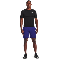 UNDER ARMOUR HeatGear kurzarm Funktionsshirt Herren 001 - black/white 3XL