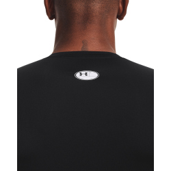 UNDER ARMOUR HeatGear kurzarm Funktionsshirt Herren 001 - black/white 3XL