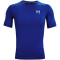 UNDER ARMOUR HeatGear kurzarm Funktionsshirt Herren 400 - royal/white XS