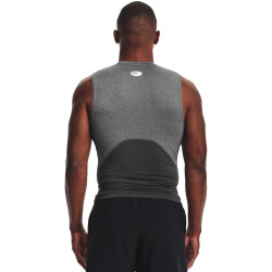 UNDER ARMOUR HeatGear Armour Kompressions-Tank-Top Herren 090 - carbon heather/black L