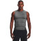 UNDER ARMOUR HeatGear Armour Kompressions-Tank-Top Herren 090 - carbon heather/black L