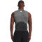 UNDER ARMOUR HeatGear Armour Kompressions-Tank-Top Herren 090 - carbon heather/black L
