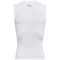 UNDER ARMOUR HeatGear Armour Kompressions-Tank-Top Herren 100 - white/black XS