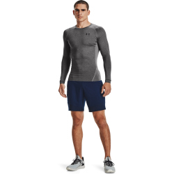 UNDER ARMOUR HeatGear Armour langarm Funktionsshirt Herren 090 - carbon heather/black XS