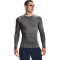 UNDER ARMOUR HeatGear Armour langarm Funktionsshirt Herren 090 - carbon heather/black XS