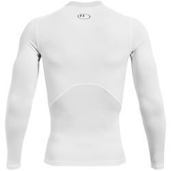 UNDER ARMOUR HeatGear Armour langarm Funktionsshirt Herren 100 - white/black XS