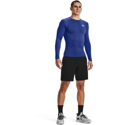 UNDER ARMOUR HeatGear Armour langarm Funktionsshirt Herren 400 - royal/white XS