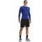 UNDER ARMOUR HeatGear Armour langarm Funktionsshirt Herren 400 - royal/white XS