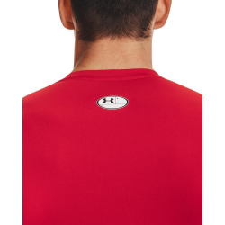 UNDER ARMOUR HeatGear Armour langarm Funktionsshirt Herren 600 - red/white XS