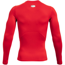UNDER ARMOUR HeatGear Armour langarm Funktionsshirt Herren 600 - red/white XS