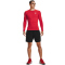 UNDER ARMOUR HeatGear Armour langarm Funktionsshirt Herren 600 - red/white XS