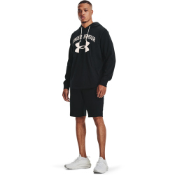 UNDER ARMOUR Rival Terry Shorts Herren 001 - black/onyx white XS