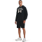 UNDER ARMOUR Rival Terry Shorts Herren 001 - black/onyx white XS