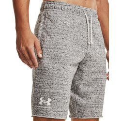 UNDER ARMOUR Rival Terry Shorts Herren 112 - onyx white/onyx white XS