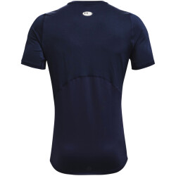 UNDER ARMOUR HeatGear Armour Fitted kurzarm Trainingsshirt Herren 410 - midnight navy/white XS