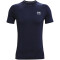 UNDER ARMOUR HeatGear Armour Fitted kurzarm Trainingsshirt Herren 410 - midnight navy/white XS