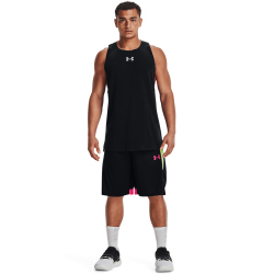 UNDER ARMOUR Baseline Baumwoll Tanktop Herren 003 - black/mod gray S
