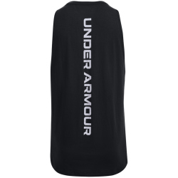 UNDER ARMOUR Baseline Baumwoll Tanktop Herren 003 - black/mod gray S