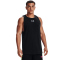 UNDER ARMOUR Baseline Baumwoll Tanktop Herren 003 - black/mod gray S