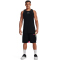 UNDER ARMOUR Baseline Baumwoll Tanktop Herren 003 - black/mod gray S