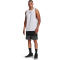 UNDER ARMOUR Baseline Baumwoll Tanktop Herren 100 - white/black/black XS