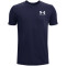UNDER ARMOUR Sportstyle Logo kurzarm Trainingsshirt Jungen 410 - midnight navy/pitch gray S (127-137 cm)