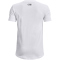 UNDER ARMOUR Sportstyle Logo kurzarm Trainingsshirt Jungen 100 - white/black M (137-149 cm)