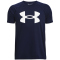 UNDER ARMOUR Tech Big Logo Trainingsshirt Jungen 410 - midnight navy/white S (127-137 cm)