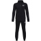 UNDER ARMOUR Knit Trainingsanzug Jungen 001 - black/white S (127-137 cm)