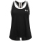 UNDER ARMOUR Knockout Tanktop M&auml;dchen 001 - black/white M (137-149 cm)